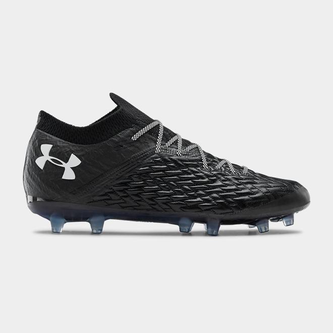 Under Armour Clone Magnetico Pro FG - Panske Kopačky - Čierne/Tmavo Siva